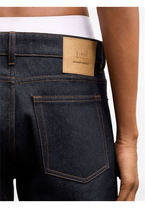 Jeans vestibilità classica in blu Ami Paris - uomo AMI PARIS | HTR001DE0011402